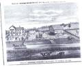 1874 George Kheen Property / Note the Drawing of the Rupple Barn